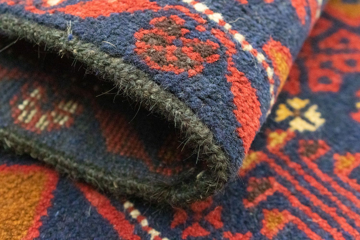 Belutsch Rug - 135 x 81 cm - blue