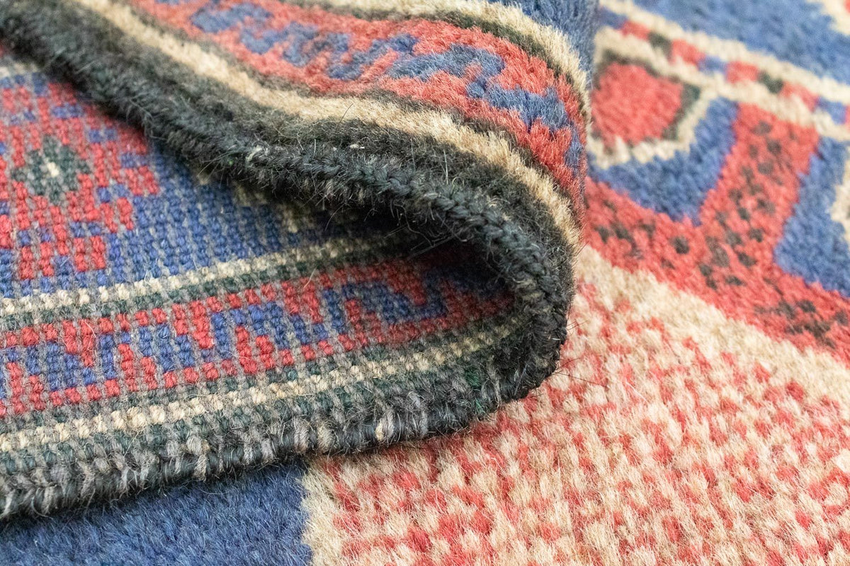 Belutsch Rug - 160 x 84 cm - blue