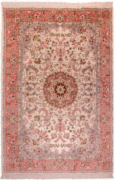 Tabriz - 40 Raj Rug 200x298cm - Persian Rugs