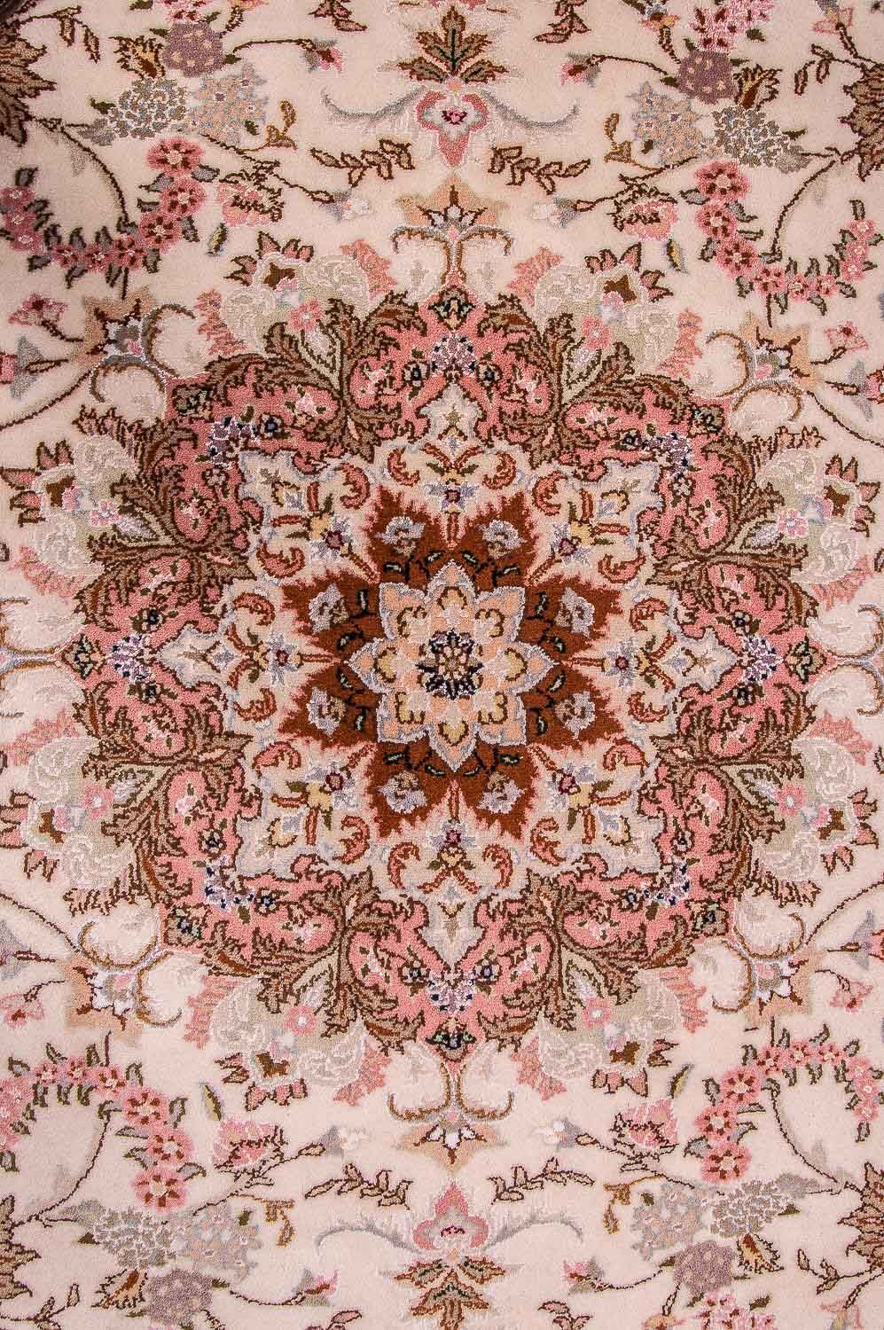Tabriz - 40 Raj Rug 298x200cm - Persian Rugs