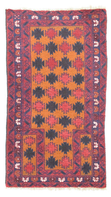 Belutsch Rug - 126 x 77 cm - orange