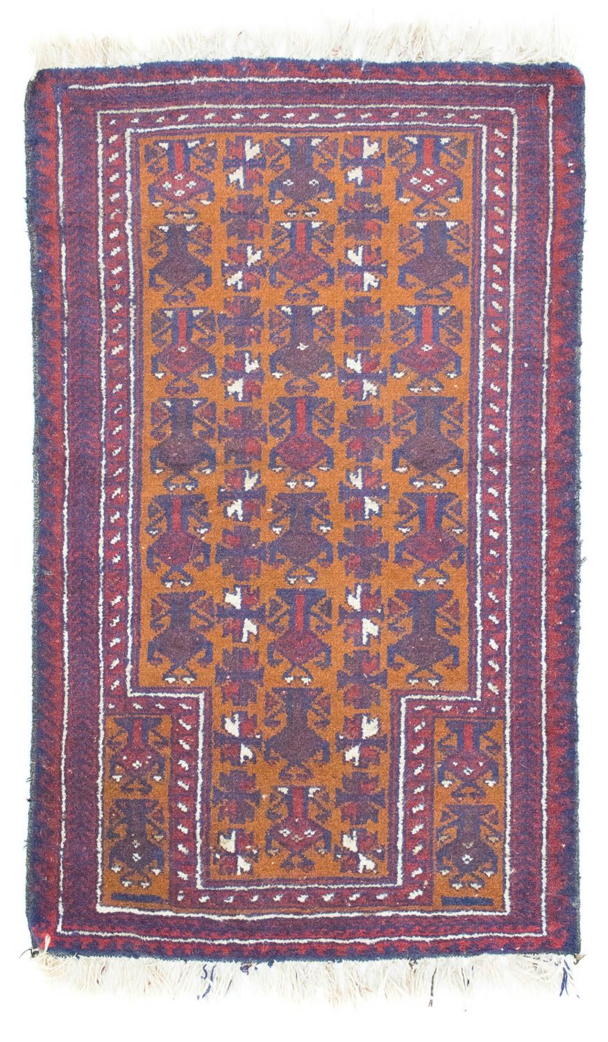 Belutsch Rug - 138 x 85 cm - orange