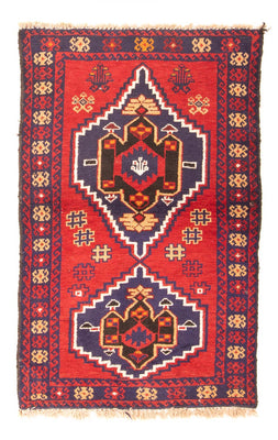 Belutsch Rug - 130 x 79 cm - red