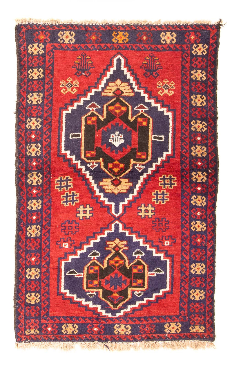 Belutsch Rug - 130 x 79 cm - red