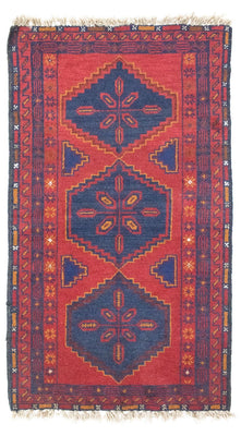 Belutsch Rug - 131 x 78 cm - red