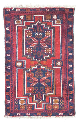 Belutsch Rug - 137 x 80 cm - red