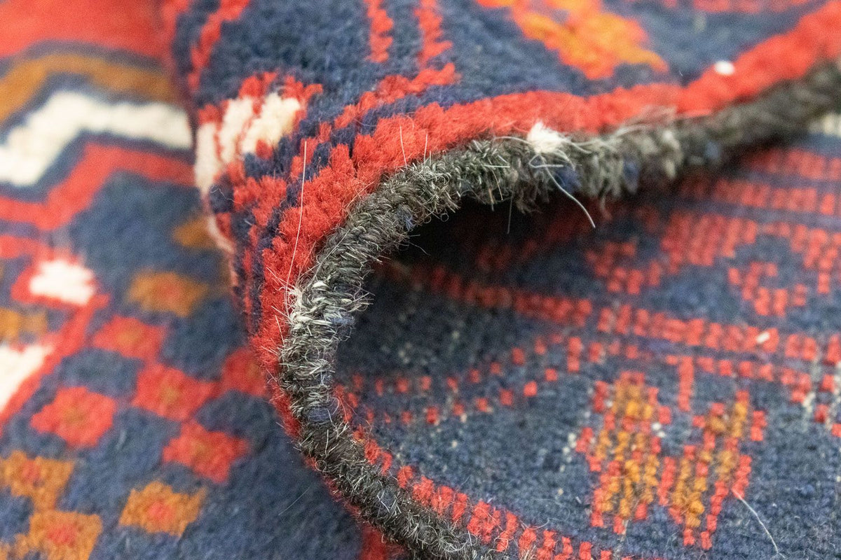 Belutsch Rug - 137 x 80 cm - red