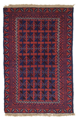 Belutsch Rug - 137 x 84 cm - blue