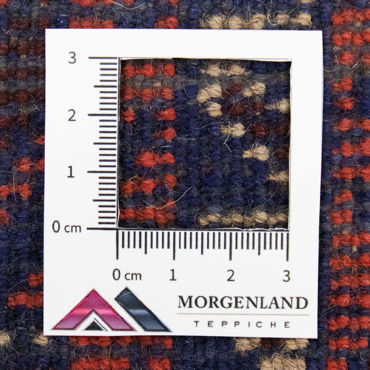 Belutsch Rug - 137 x 84 cm - blue