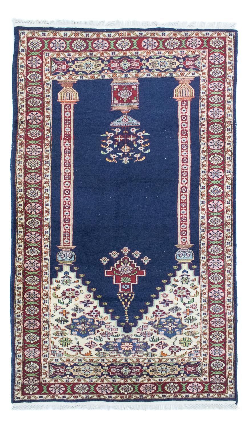 Turkaman Rug - 167 x 100 cm - blue