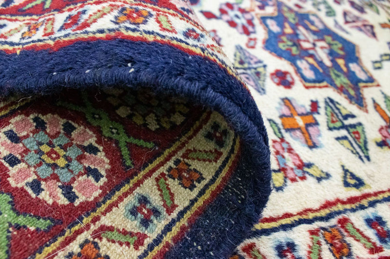 Turkaman Rug - 167 x 100 cm - blue