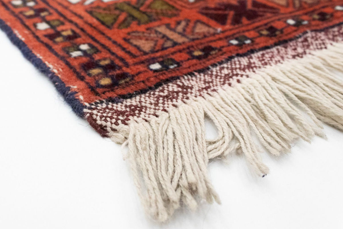 Turkaman Rug - 160 x 125 cm - orange