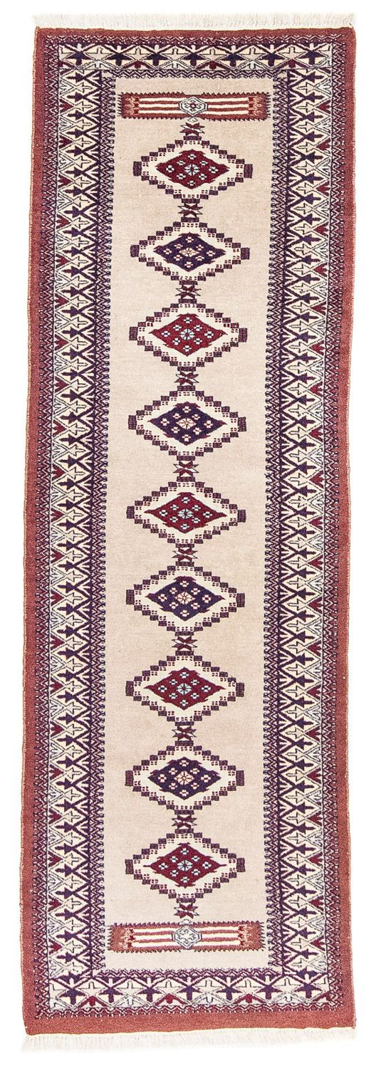 Runner Pakistani Rug - 195 x 65 cm - beige