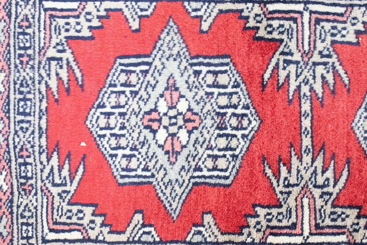 Runner Pakistani Rug - 160 x 50 cm - red