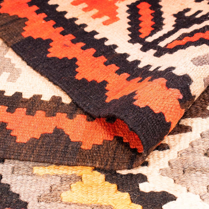 Runner Kelim Rug - Old - 275 x 140 cm - multicolored