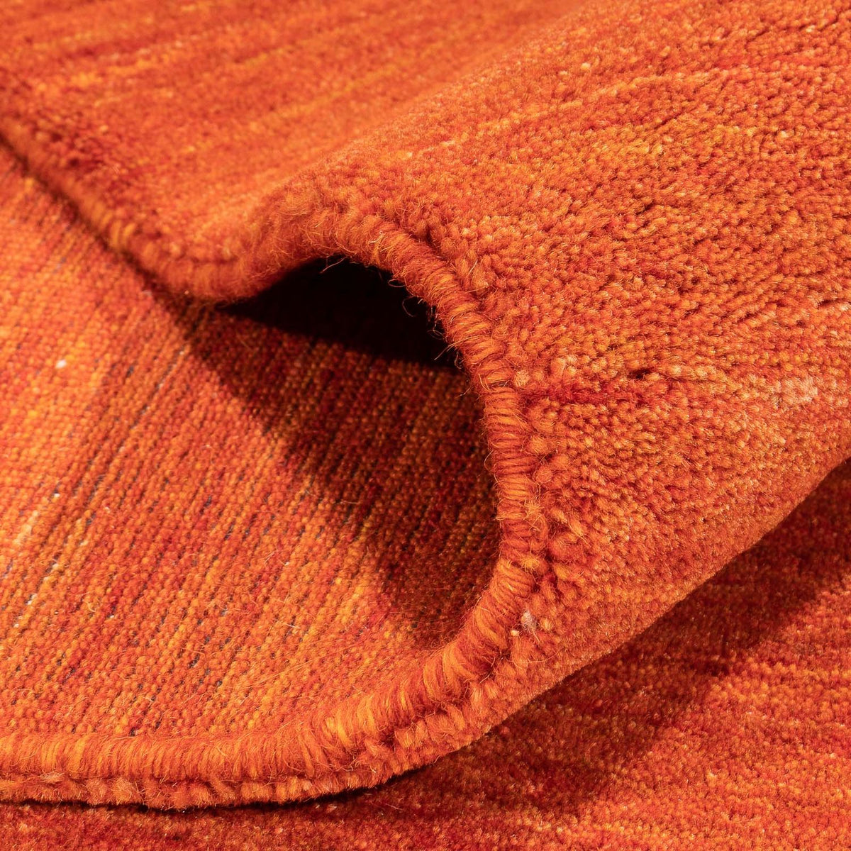 Gabbeh Rug - Loribaft Softy - 243 x 171 cm - dark red