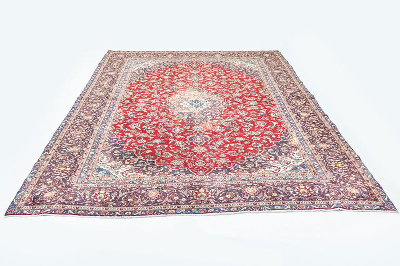 Perser Rug - Keshan - 382 x 290 cm - red