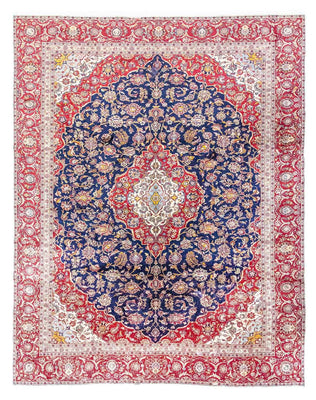 Perser Rug - Keshan - 367 x 285 cm - dark blue
