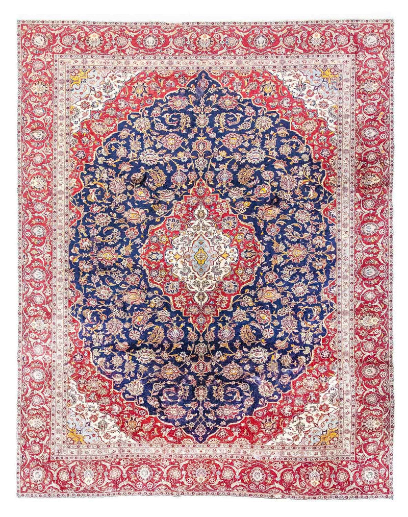 Perser Rug - Keshan - 367 x 285 cm - dark blue