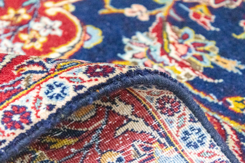 Perser Rug - Keshan - 367 x 285 cm - dark blue