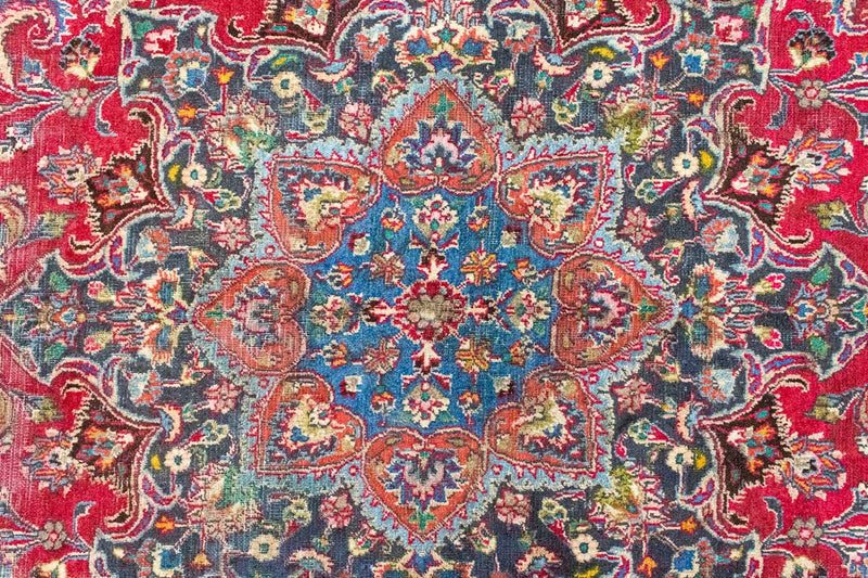 Perser Rug - Keshan - 377 x 282 cm - red