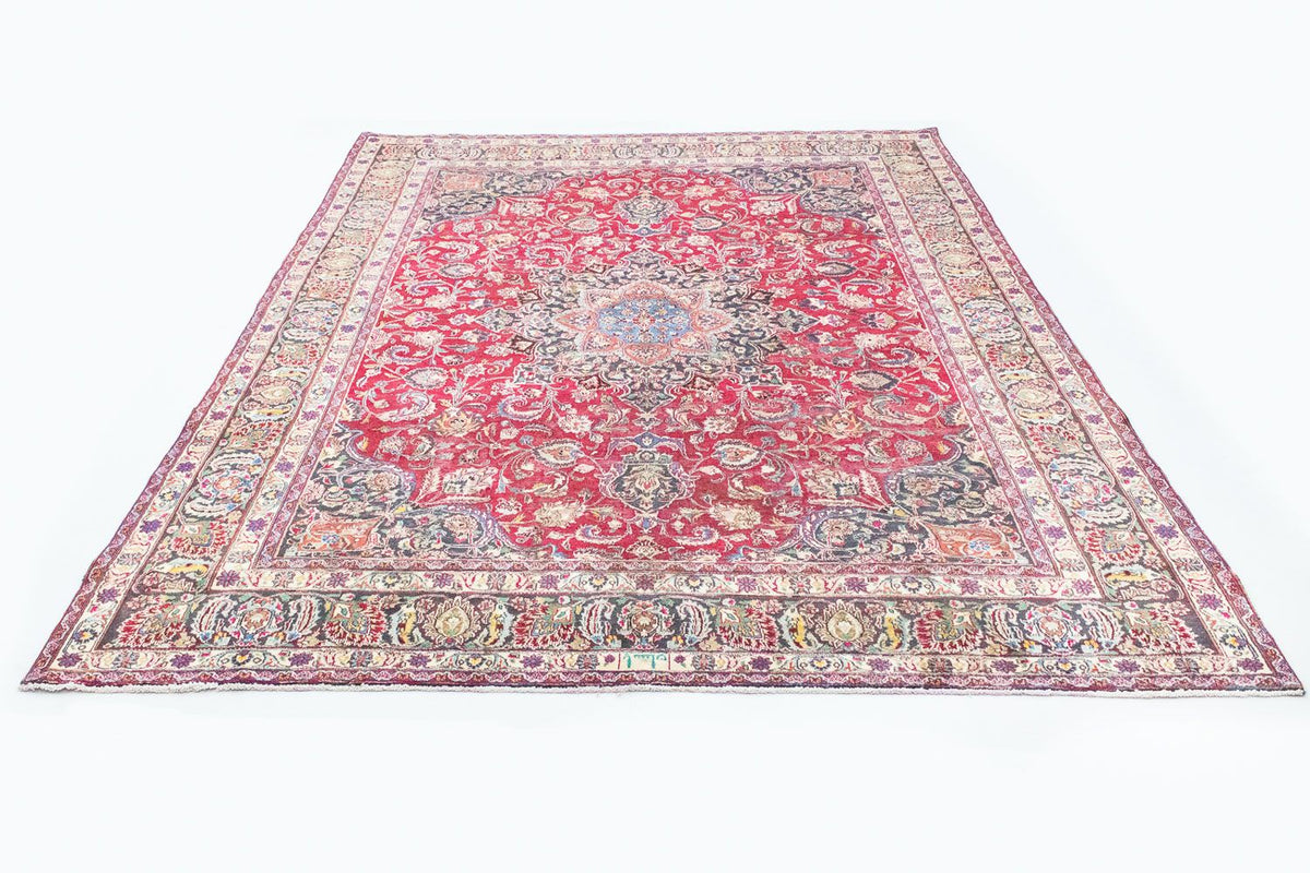 Perser Rug - Keshan - 377 x 282 cm - red