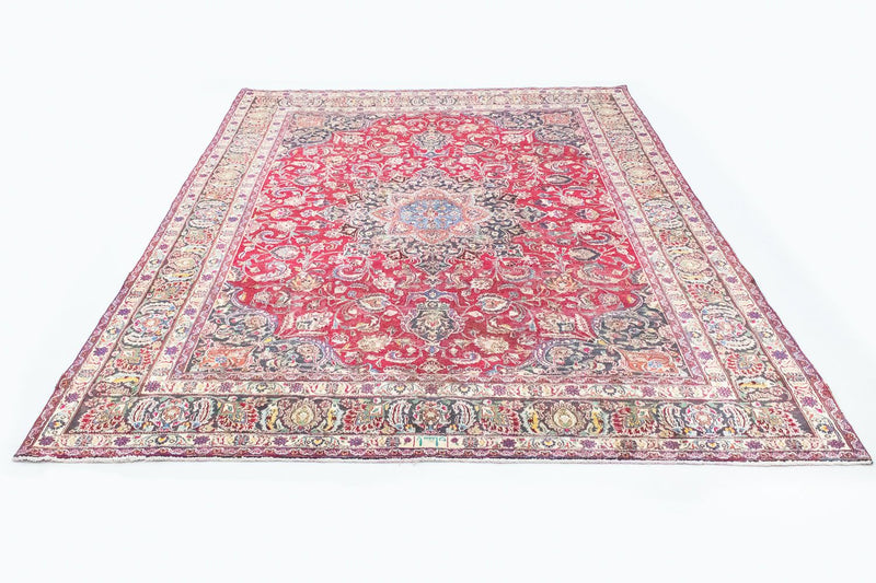 Perser Rug - Keshan - 377 x 282 cm - red