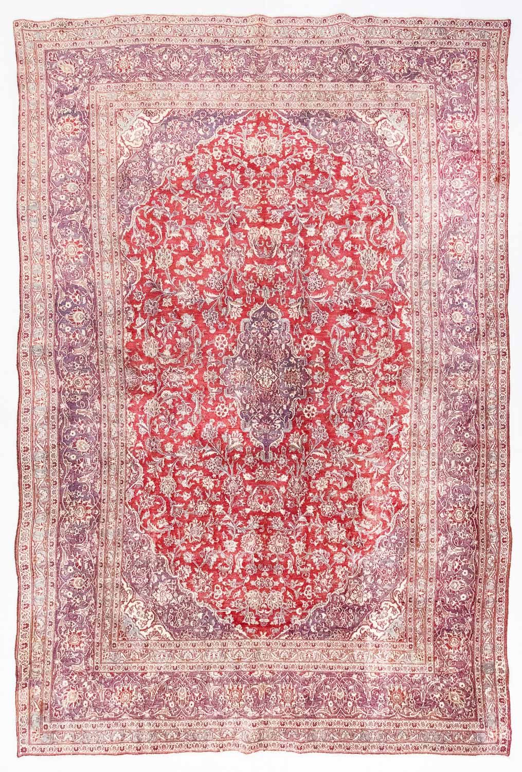 Perser Rug - Keshan - 382 x 243 cm - red