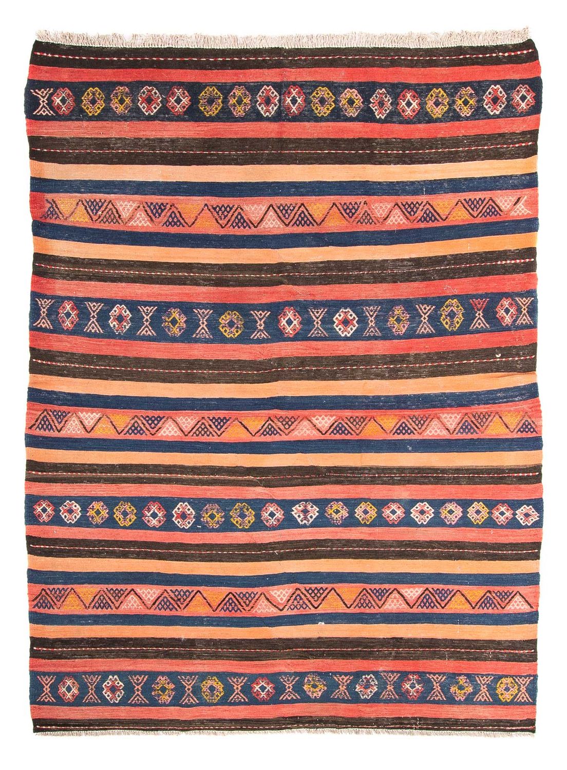 Kelim Rug - Old - 220 x 155 cm - multicolored