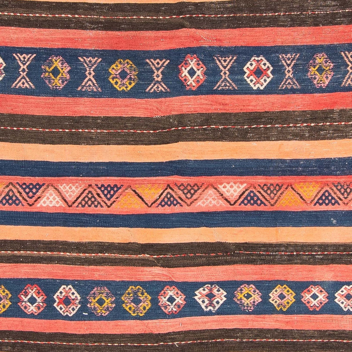 Kelim Rug - Old - 220 x 155 cm - multicolored