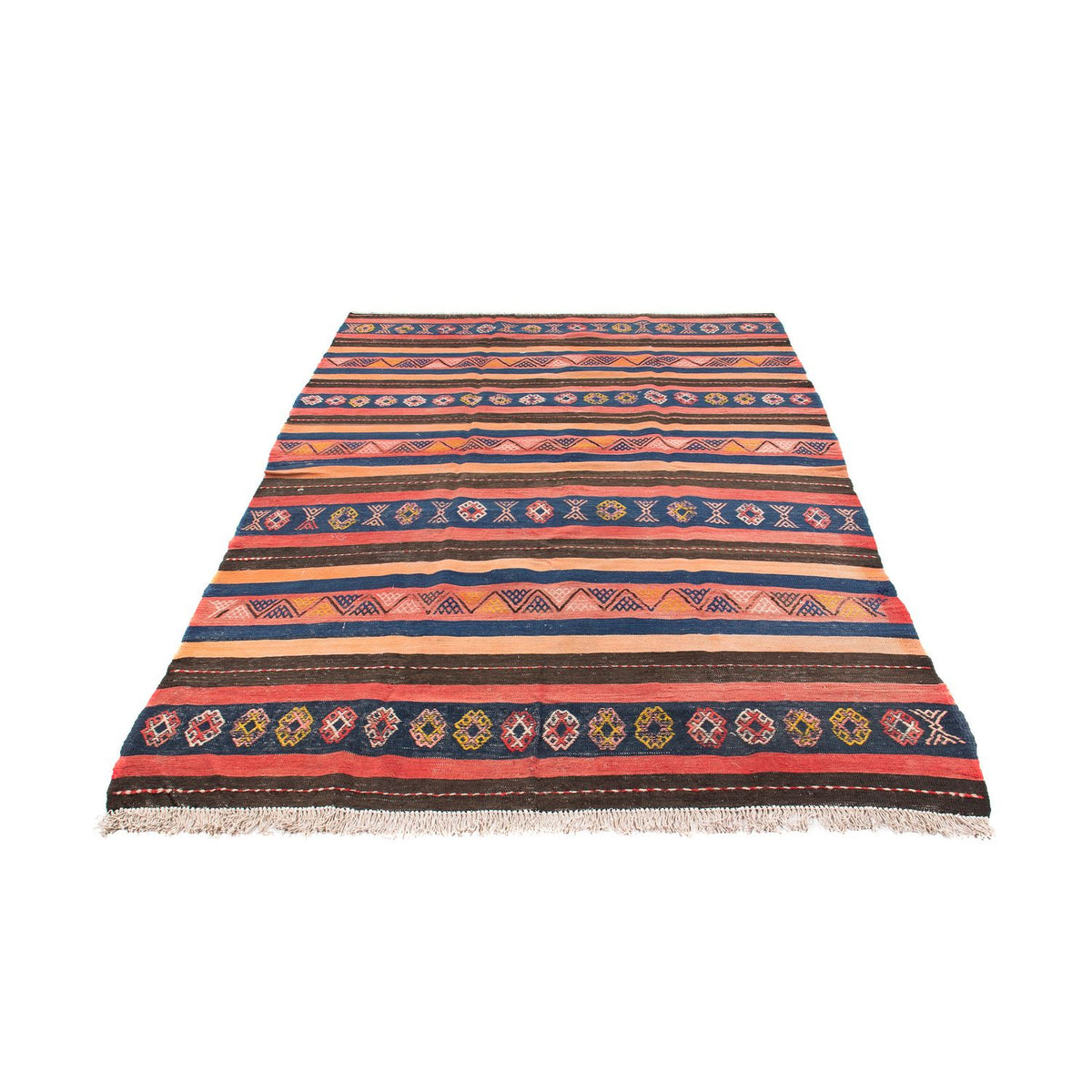 Kelim Rug - Old - 220 x 155 cm - multicolored