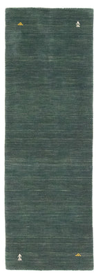 Runner Gabbeh Rug - Softy - 184 x 62 cm - green