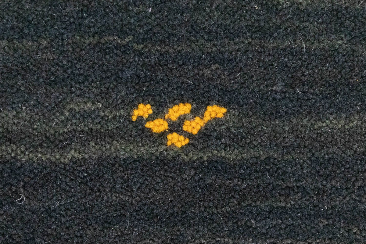 Runner Gabbeh Rug - Softy - 184 x 62 cm - green