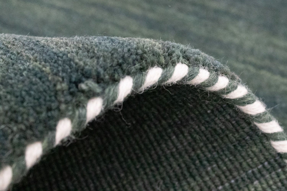 Runner Gabbeh Rug - Softy - 184 x 62 cm - green