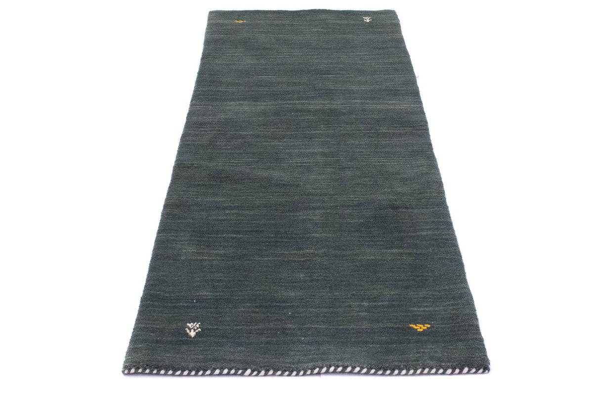 Runner Gabbeh Rug - Softy - 184 x 62 cm - green