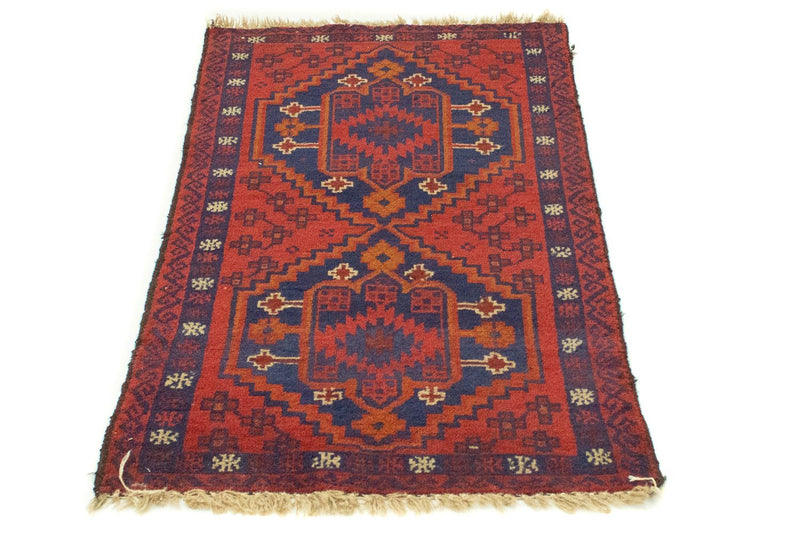 Belutsch Rug - 127 x 70 cm - red