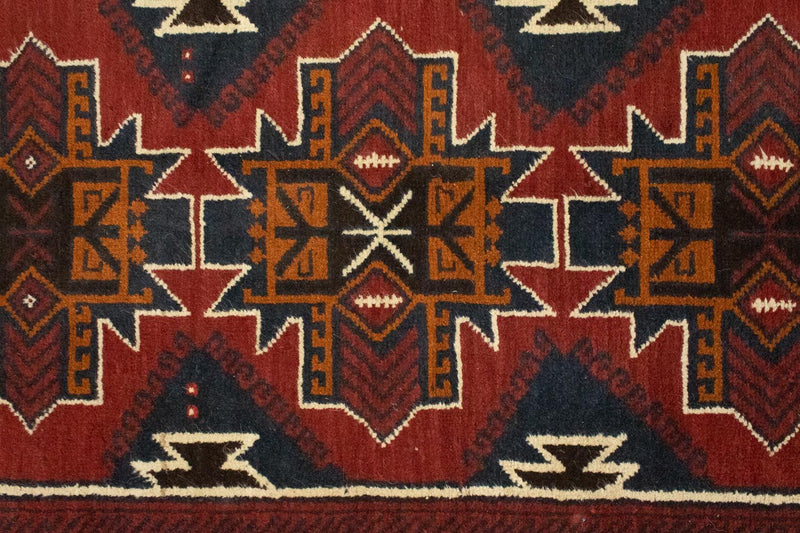 Belutsch Rug - 134 x 80 cm - red