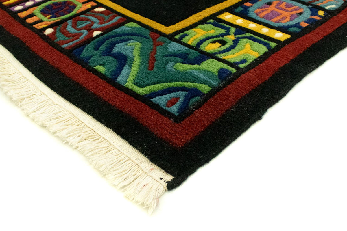 Chinese Rug - 238 x 178 cm - black