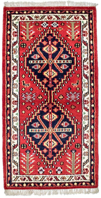 Oriental Rug - 160 x 90 cm - red
