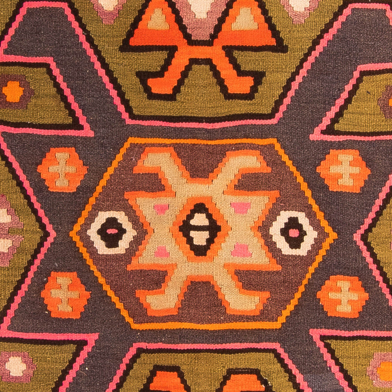 Runner Kelim Rug - Old - 305 x 145 cm - multicolored