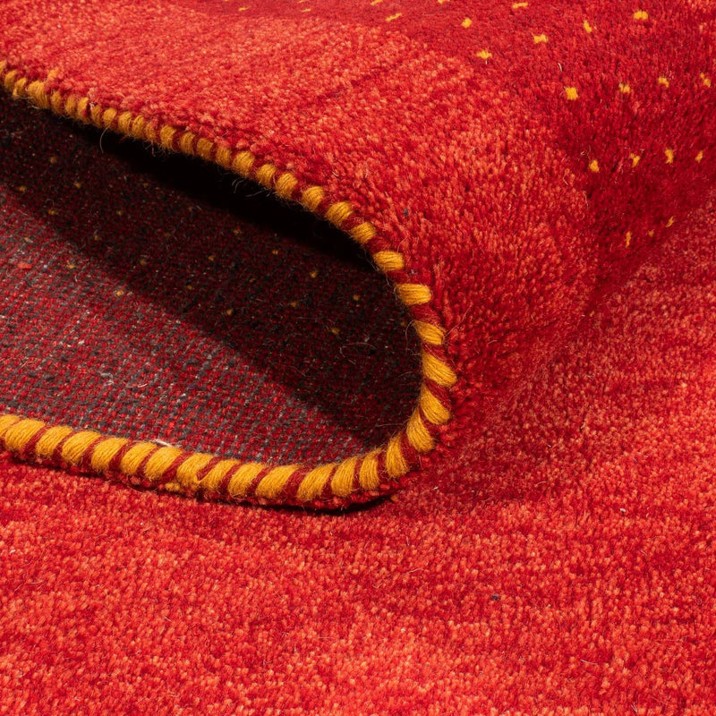 Gabbeh Rug - Indus - 245 x 154 cm - dark red