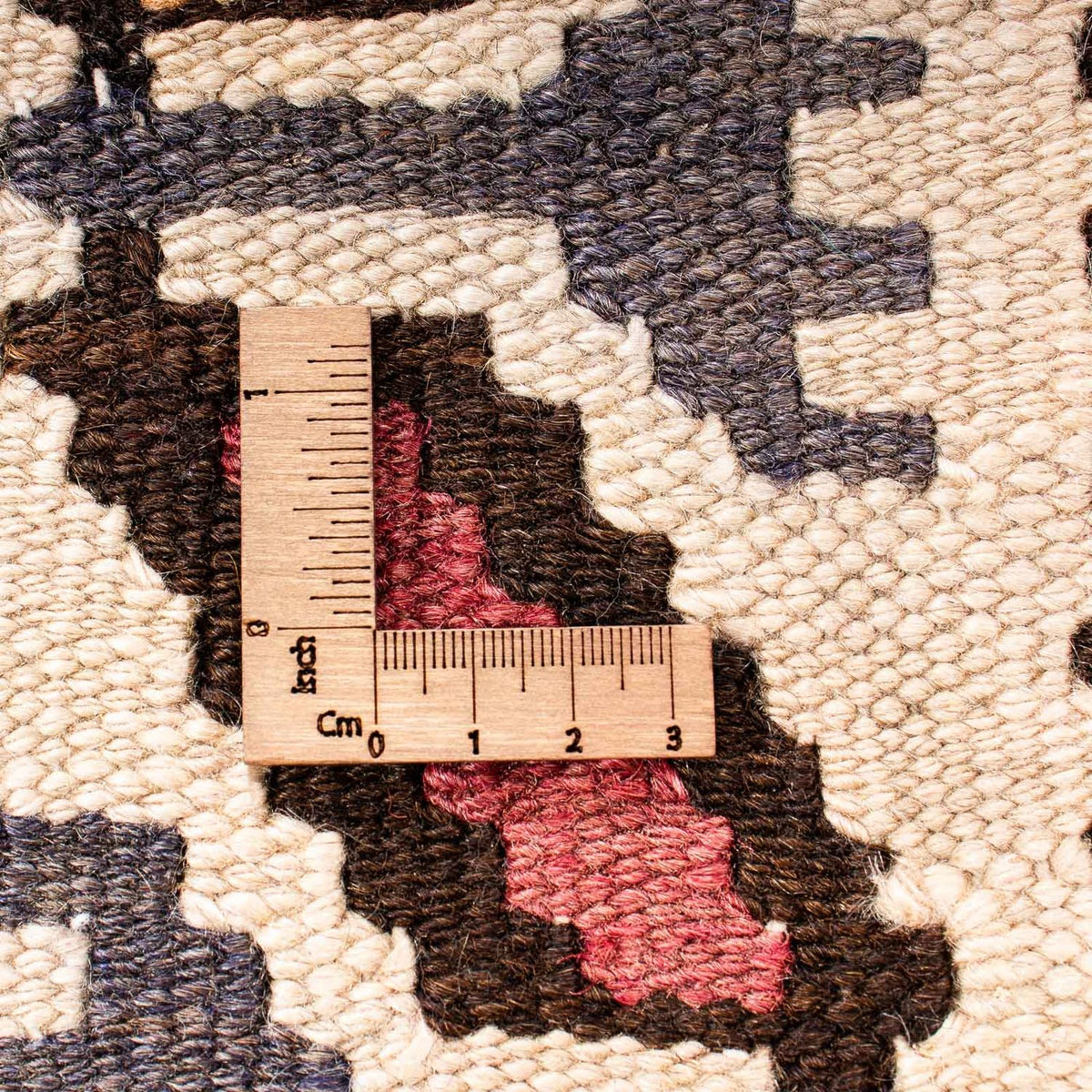 Runner Kelim Rug - Old - 265 x 140 cm - multicolored