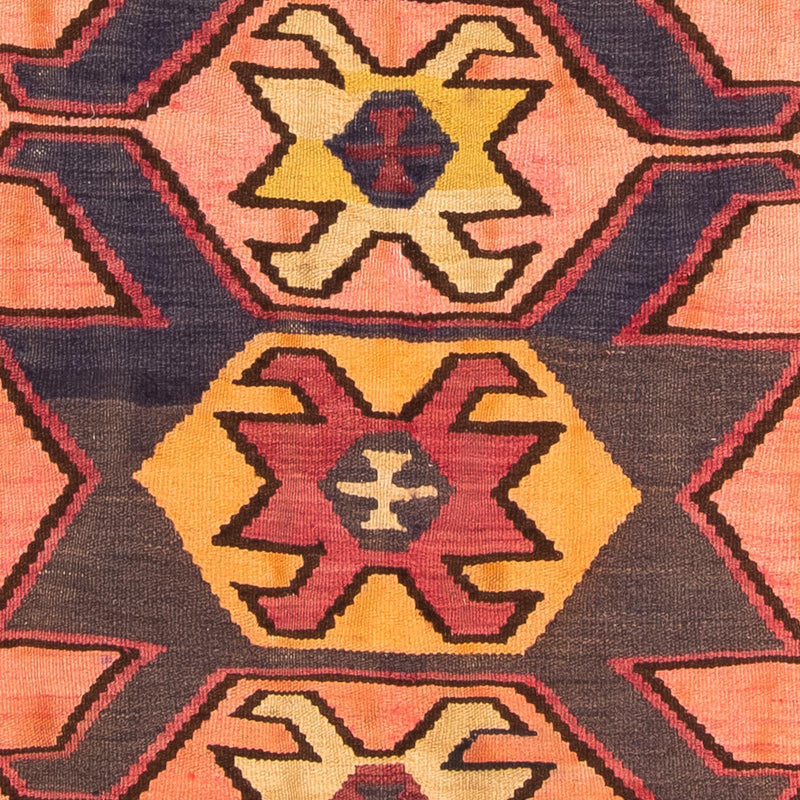 Runner Kelim Rug - Old - 265 x 140 cm - multicolored