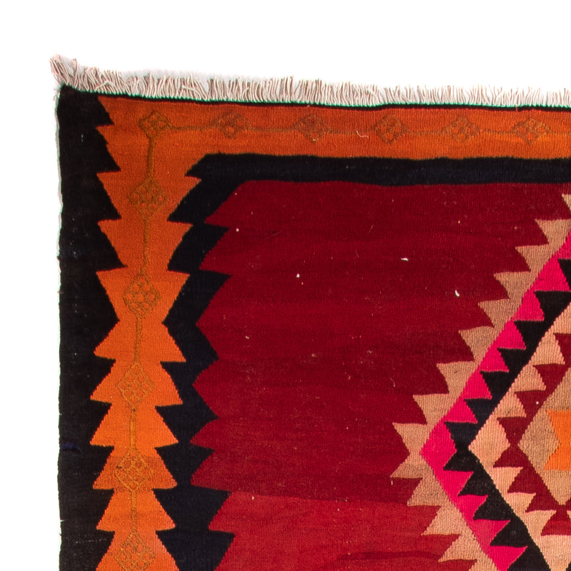 Runner Kelim Rug - Old - 360 x 160 cm - multicolored