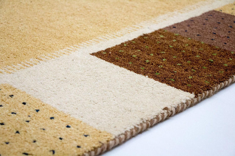 Gabbeh Rug - Indus - 239 x 174 cm - gold