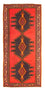 Runner Kelim Rug - Old - 290 x 150 cm - multicolored