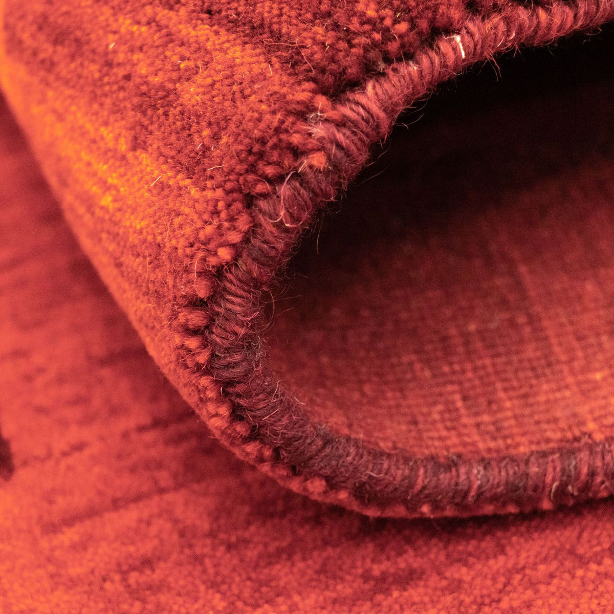 Gabbeh Rug - Softy - 154 x 94 cm - red