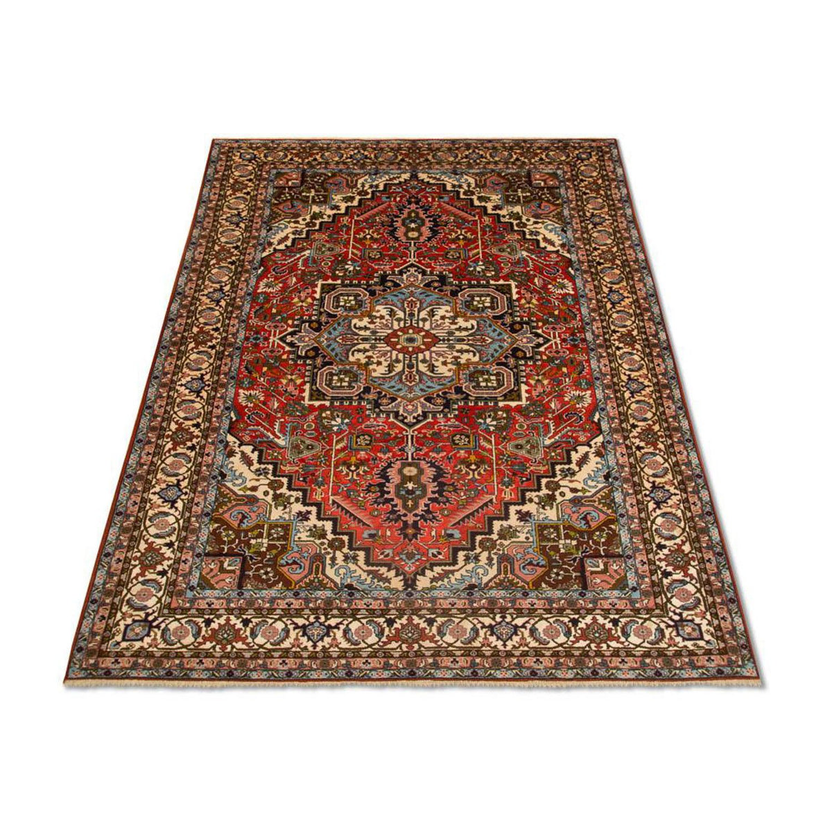 Perser Rug - Nomadic - 291 x 202 cm - red