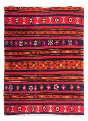 Kelim Rug - Old - 200 x 155 cm - multicolored