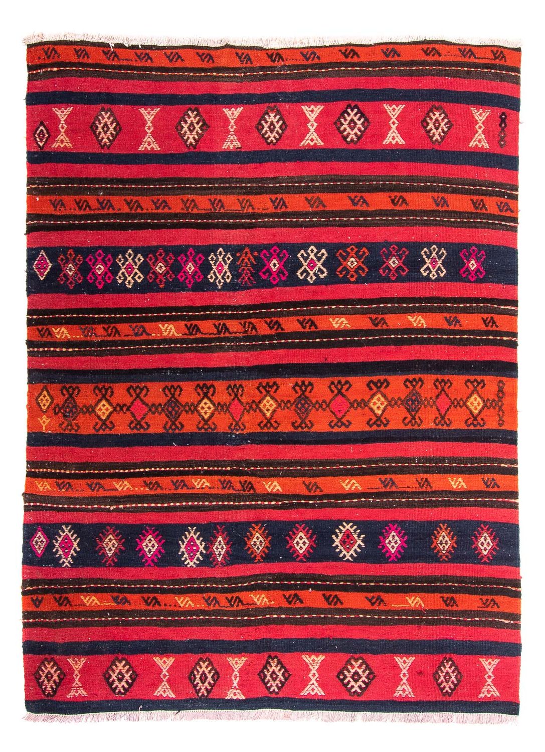Kelim Rug - Old - 200 x 155 cm - multicolored